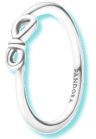 Anillo Infinito Oro Blanco