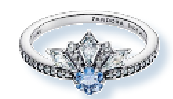 Anillo Topacio Azul