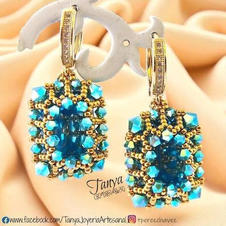 Aretes Turquesa Bohemios